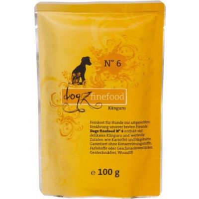 Dogz Finefood N°6 kenguru (100 g)