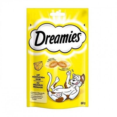 Kissan herkku Dreamies Juusto, 60 g