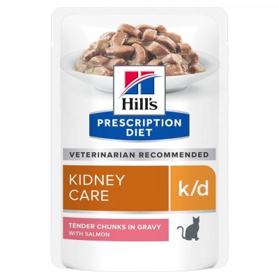 Hill's Prescription Diet Hill's Feline k/d Salmon wet 12 x 85 g