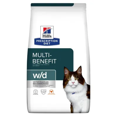 Hill's Prescription Diet Hill´s Feline w/d Chicken (1,5 kg)