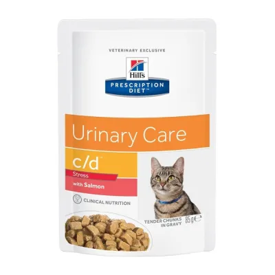 Hill's Prescription Diet Hill's Feline c/d Salmon wet 12 x 85 g, kuva 1 / 1