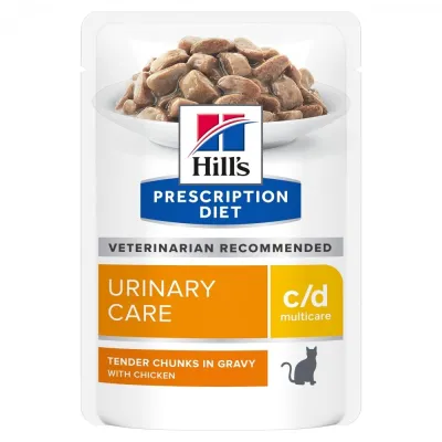 Hill's Prescription Diet Hill's Feline c/d Chicken wet 12 x 85 g, kuva 1 / 1