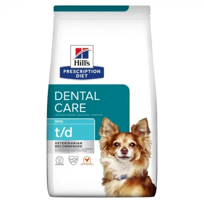 Hill's Prescription Diet Hill's Canine t/d Dental Care Mini 3 kg, kuva 1 / 1