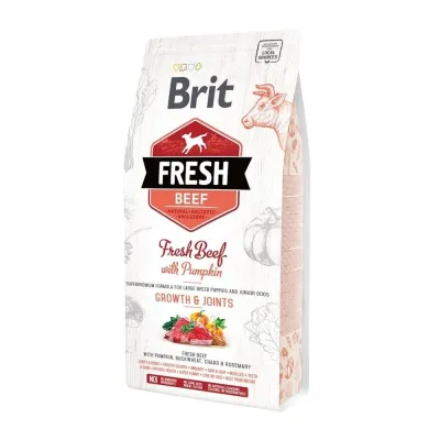 Brit Fresh Beef&Pumpkin PuppyLarge (12 kg)