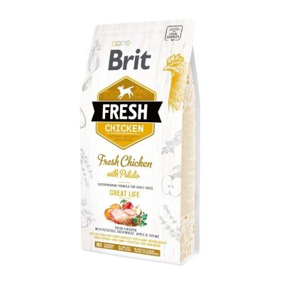 Brit Fresh Chick&Pot Adult (2,5 kg)
