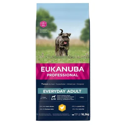 Eukanuba EveryDay Adult Small&Medium 16,5 kg, kuva 1 / 1