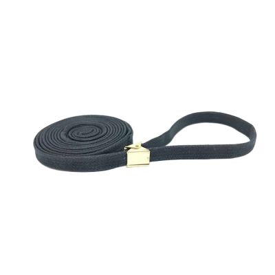 Näyttelytalutin Resco Slide Clip Cordo Hyde, 10 mm x 152 cm (Musta)