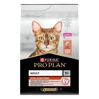 Purina Pro Plan Adult 1+ Vital Functions Runsaasti lohta (3 kg), kuva 1 / 1