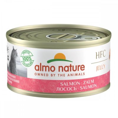 Almo Nature HFC -kissan märkäruoka hyytelössä, lohi 70 g