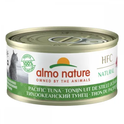 Almo Nature HFC -kissan märkäruoka, Tyynenmeren tonnikala 70 g, kuva 1 / 1