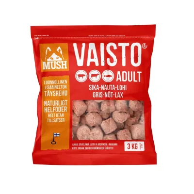 MUSH Vaisto® Punainen sika-nauta-lohi (3 kg), kuva 1 / 1