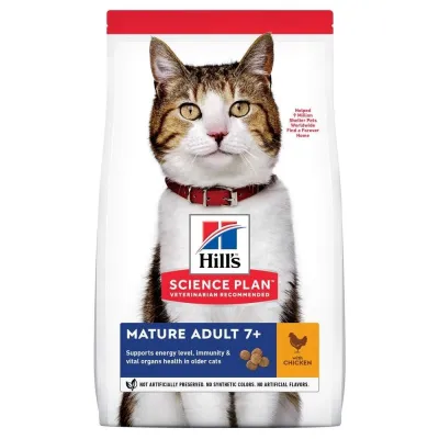 Hill's SP Feline Mature 7+ Chicken (1,5 kg), kuva 1 / 1