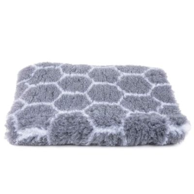 Karva-alusta Little&Bigger Honeycomb, harmaa (75 x 100 cm)