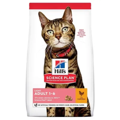 Hill's SP Feline Adult Light (10 kg), kuva 1 / 1