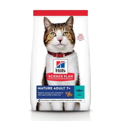 Hill's SP Feline Mature 7+ Tuna 1,5 kg, kuva 1 / 1