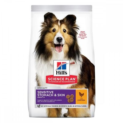 Hill's SP Sensitive Stomach & Skin Medium Chicken (2,5 kg)