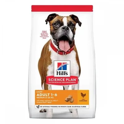 Hill's SP Adult Medium Light Chicken (14 kg), kuva 1 / 1