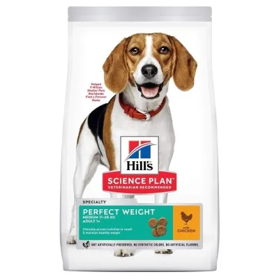 Hill's SP Perfect Weight Medium Chicken (12 kg), kuva 1 / 1