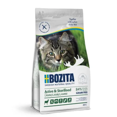 Bozita Feline Active & Sterilised Grain Free Lamb (400 g), kuva 1 / 1