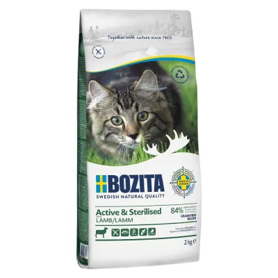 Bozita Feline Active & Sterilised Grain Free Lamb (2 kg), kuva 1 / 1