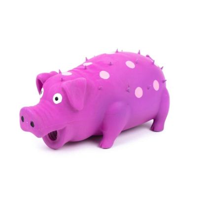 Lateksipossu Little&Bigger pilkku lila 21 cm