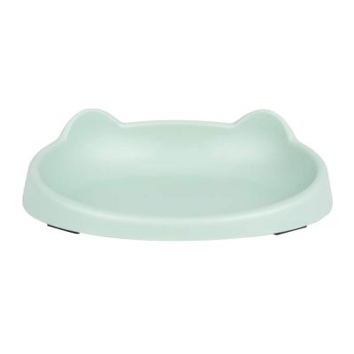 Kissan ruokakuppi korvilla Little&Bigger (Mintunvihreä)