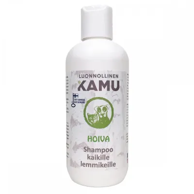 Luonnollinen Kamu Kamu lemmikkishamppoo Hoiva, 350ml