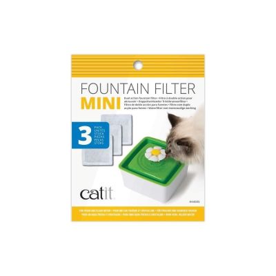 Catit 2.0 Mini Flower Fountain suodatin, 3 kpl