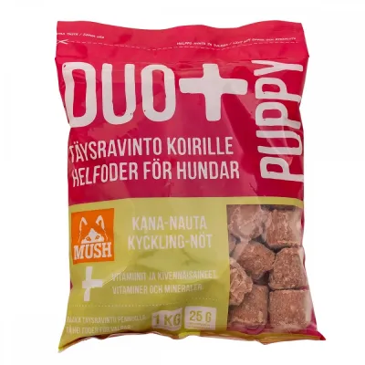 Mush Duo+ Puppy 1kg, kuva 1 / 1