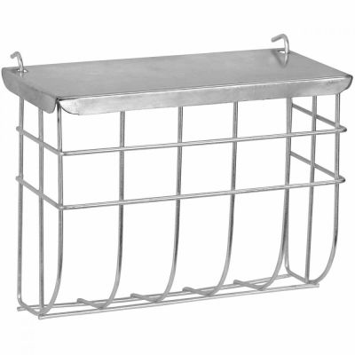 Metallinen heinäteline Kerbl (25 x 9 x 17 cm)