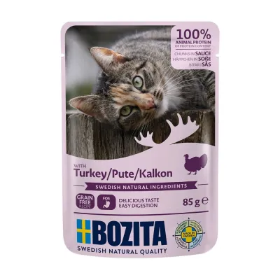 Bozita Feline kalkkunaa kastikkeessa 85g, kuva 1 / 1