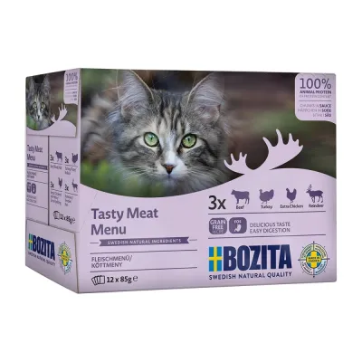Bozita Feline lihalajitelma multibox 12 x 85g, kuva 1 / 1