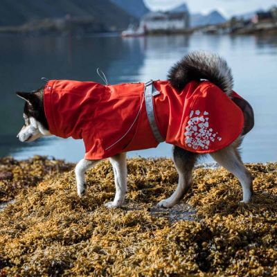 Hurtta Monsoon ECO sadetakki ruusunmarja (20 cm)