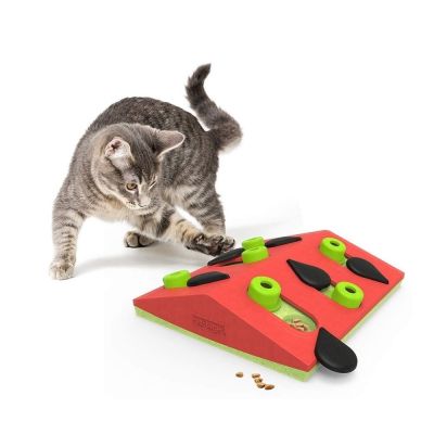 Nina Ottosson Cat Melon Madness Puzzle and Play punainen