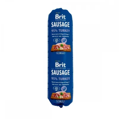 Brit Premium koiranmakkara, kalkkuna 800g, kuva 1 / 1