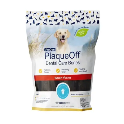 PlaqueOff Dental Care Bones, pekoni (Pekoni)