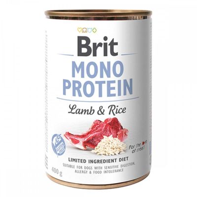 Brit Care BC Mono Protein Lammas & Riisi 400 g