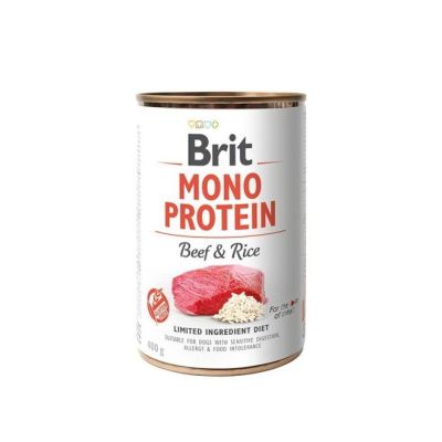 Brit Care BC Mono Protein Nauta & Riisi 400 g