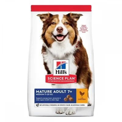 Hill's SP Mature 7+ Medium Chicken (18 kg), kuva 1 / 1
