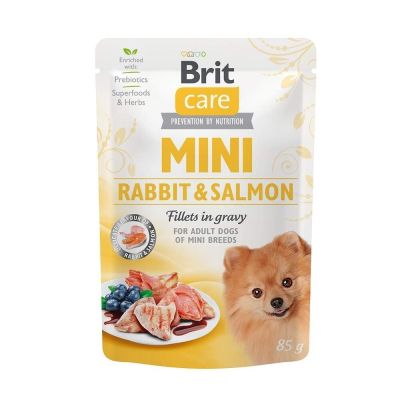 Brit Care Mini kania ja lohta kastikkeessa 85 g