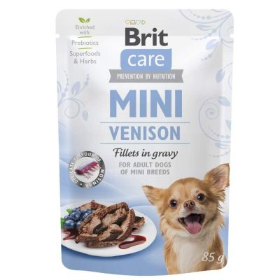 Brit Care Mini saksanhirveä kastikkeessa 85 g