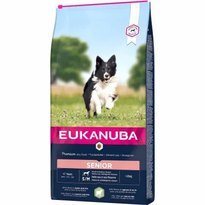 Eukanuba Senior Small & Medium Breed Lamb & Rice (12 kg), kuva 1 / 1