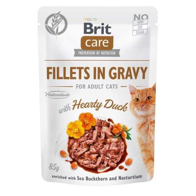 Brit Care Gravy ankkafilee kastikkeessa 85 g