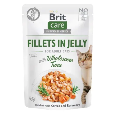 Brit Care Jelly tonnikalafilee hyytelössä 85 g, kuva 1 / 1