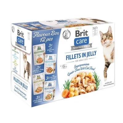 Brit Care Jelly Multipack 12 x 85 g, kuva 1 / 1