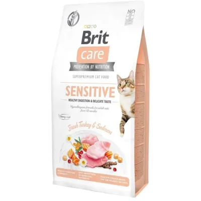 Brit Care Cat Grain-Free Sensitive Healthy Digestion & Delicate Taste (7 kg), kuva 1 / 1