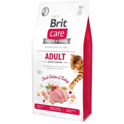 Brit Care Cat Grain-Free Adult Activity Support (2 kg), kuva 1 / 1