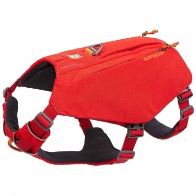 Ruffwear Switchbak -koiran valjaat, punainen (M)