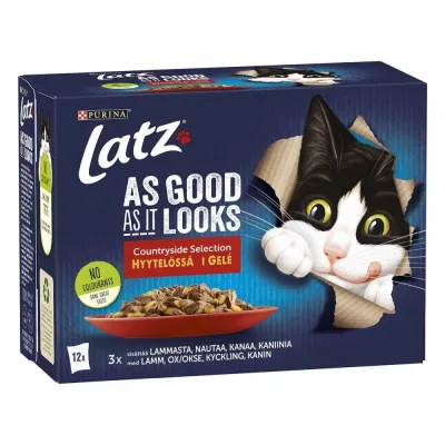 Latz Agail Countryside lajitelma (12 x 85 g)