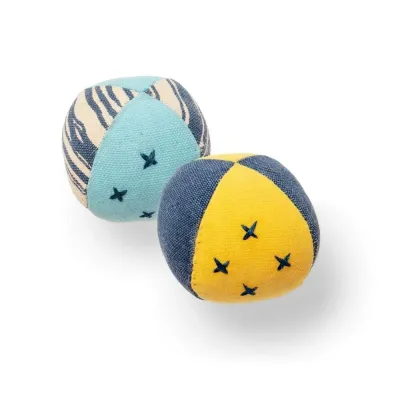 Kissanlelu Gaia OrganicCotton pallot 2-pack